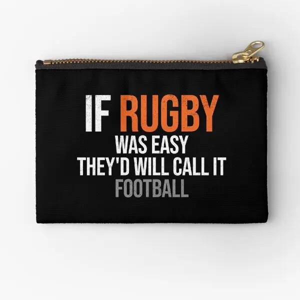 Funny Rugby Quote 2 Zipper Pouches Bag Panties Coin Key Cosmetic Pocket Socks Underwear Storage Men Women Wallet Packaging Pure
Funny Rugby Quote 2 Zipper Pouches Bag Panties Coin Key Cosmetic Pocket Socks Underwear Storage Men Women Wallet Packaging Pure