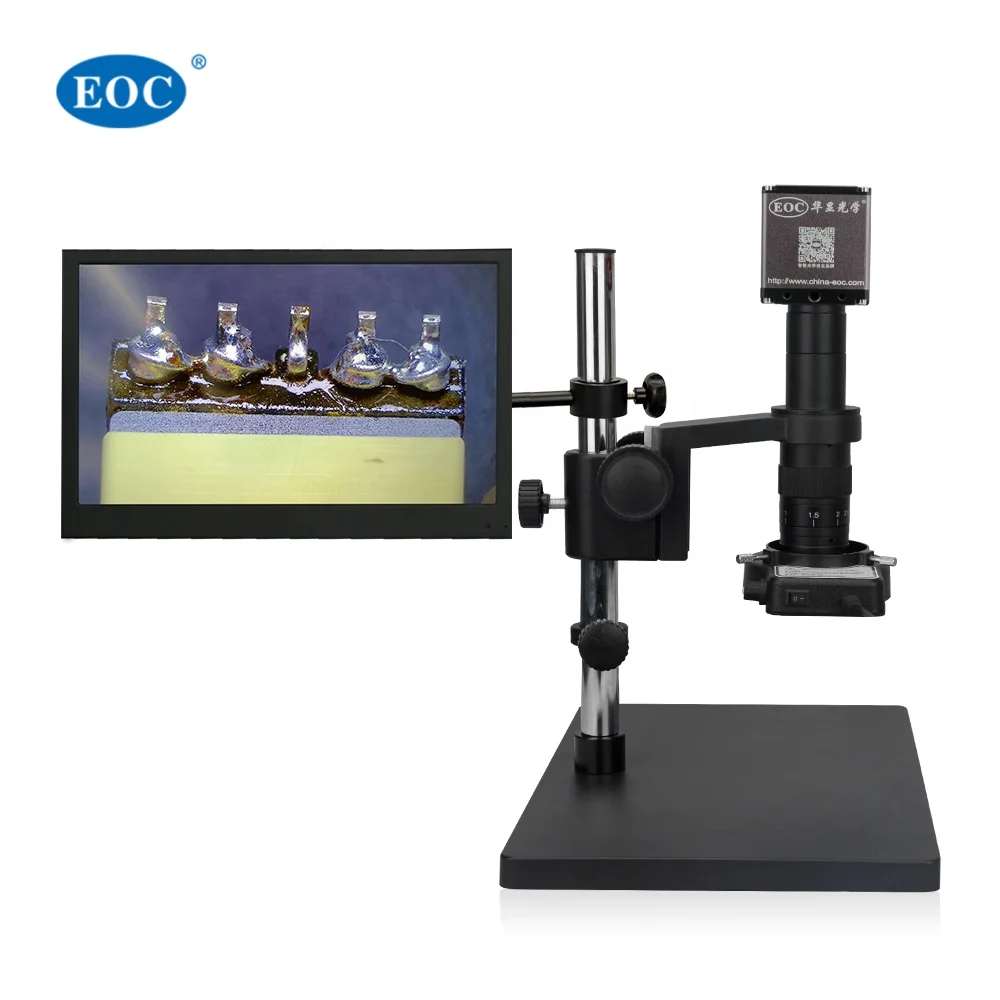 EOC 0.7X to 4.5X optical zoom 1080P H-D-M-I pcb soldering camera digital hd microscope for mobile repair
EOC 0.7X to 4.5X optical zoom 1080P H-D-M-I pcb soldering camera digital hd microscope for mobile repair