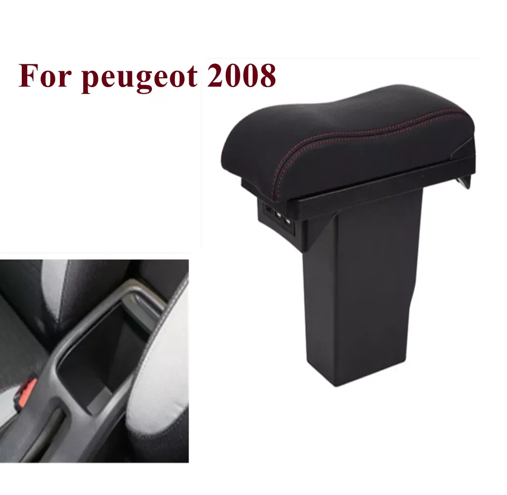 2008 Armrest Box Central Storage Box Dedicated 2012 2013 2014 2015 2016 2017 2018 2019 Accessories for Peugeot
2008 Armrest Box Central Storage Box Dedicated 2012 2013 2014 2015 2016 2017 2018 2019 Accessories for Peugeot