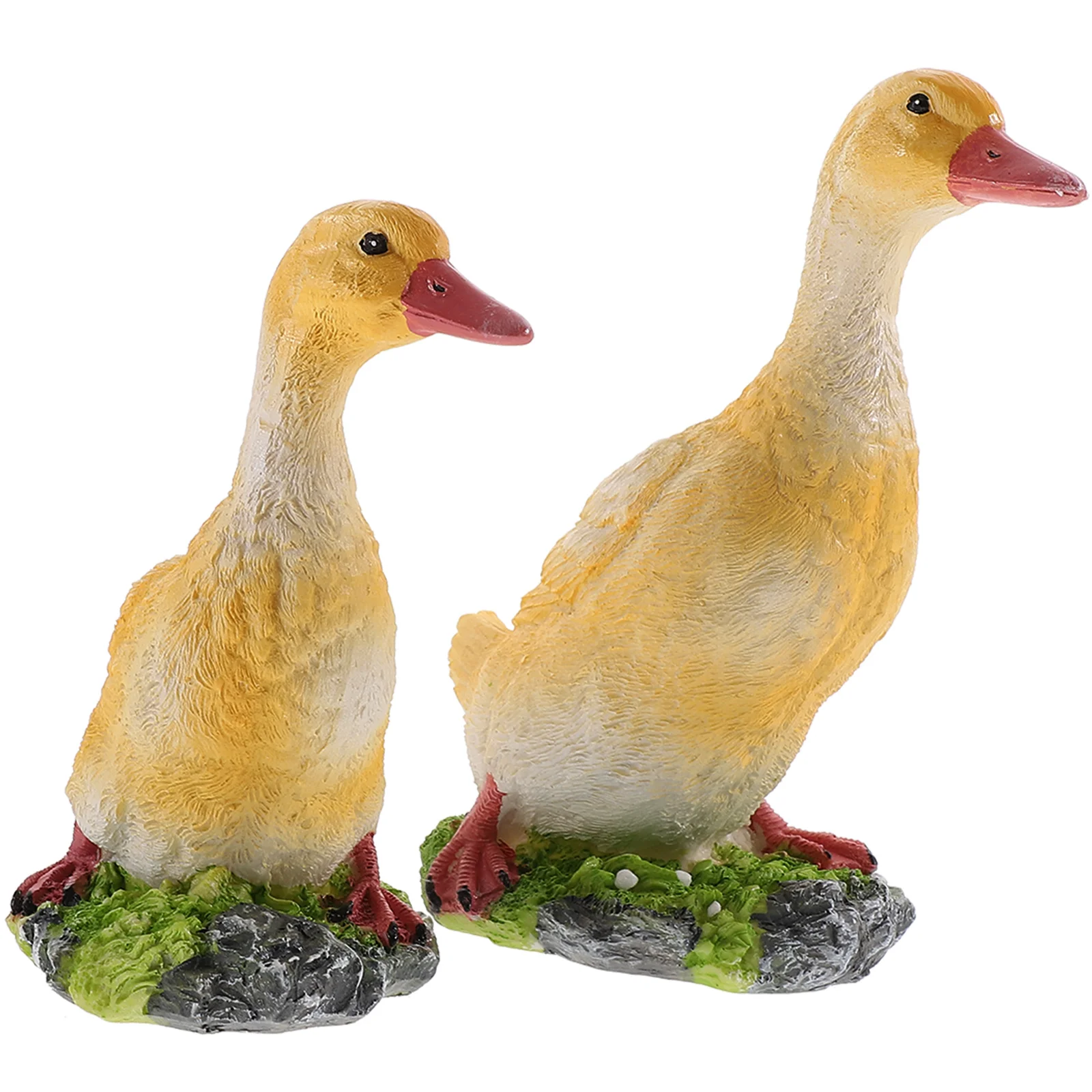 2 Pcs Resin Crafts Pond Duck Decoration Figurines Simulated Garden Supplies Ornaments Statue Lifelike
2 Pcs Resin Crafts Pond Duck Decoration Figurines Simulated Garden Supplies Ornaments Statue Lifelike