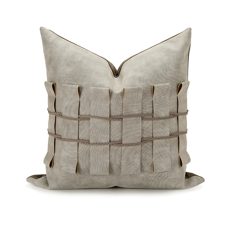 Solid Leather Cushion Cover 50x50cm 30x50cm INS Handmade Throw Pillows Decorative Cuishions for Living Room Sofa Home Decor
Solid Leather Cushion Cover 50x50cm 30x50cm INS Handmade Throw Pillows Decorative Cuishions for Living Room Sofa Home Decor