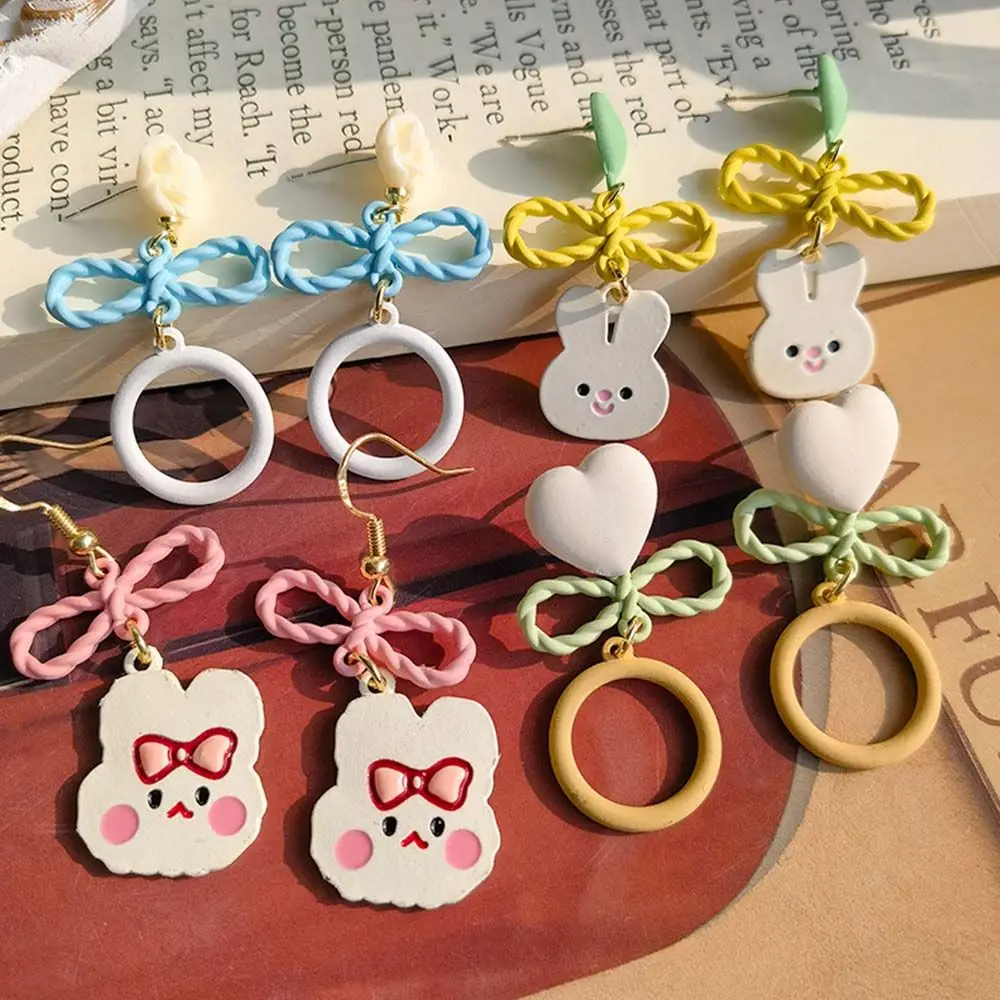 Rabbit Easter Printed Macaron Color Acrylic Drop Earrings Female Creativity Cute Cartoon Dangle Earrings Fashion Jewelry Gift
Rabbit Easter Printed Macaron Color Acrylic Drop Earrings Female Creativity Cute Cartoon Dangle Earrings Fashion Jewelry Gift
