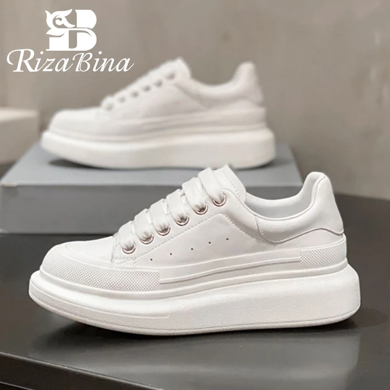 RIZABINA 2022 New Fashion Shoes Women Flats Lace Up Platform Casual Outdoor Ins Spring Concise Female Footwear Size 35-40
RIZABINA 2022 New Fashion Shoes Women Flats Lace Up Platform Casual Outdoor Ins Spring Concise Female Footwear Size 35-40