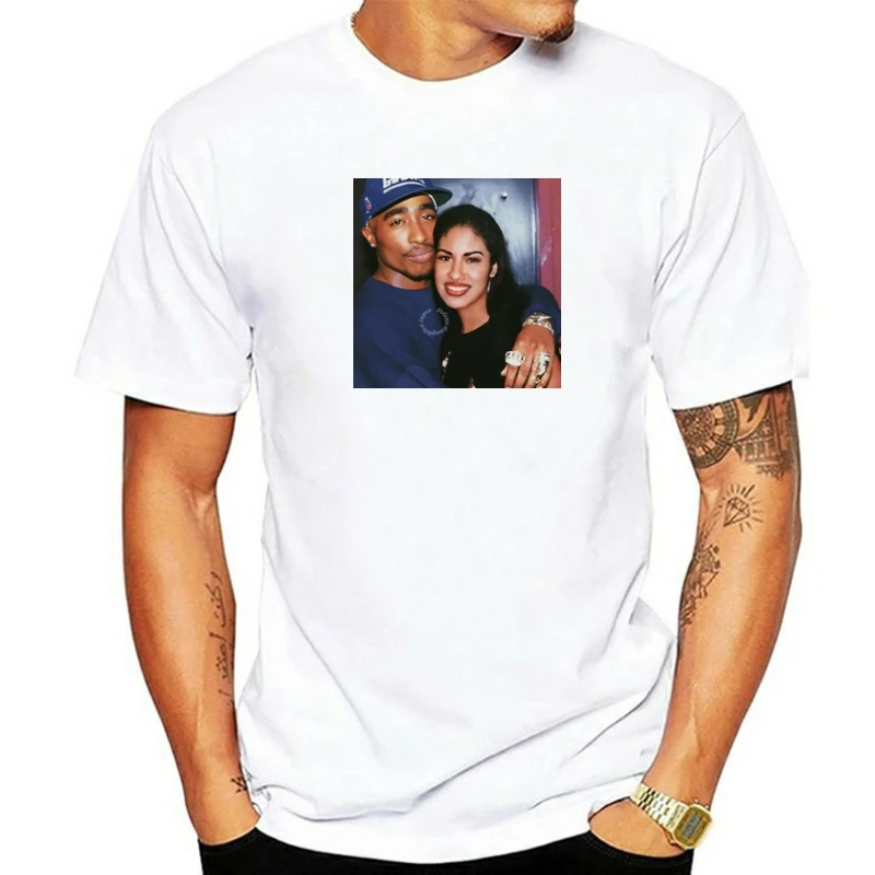 Selena Quintanilla and Tupac T-Shirt summer casual short sleeve women t shirts graphic vintage tee shirt streetwear woman tees
Selena Quintanilla and Tupac T-Shirt summer casual short sleeve women t shirts graphic vintage tee shirt streetwear woman tees