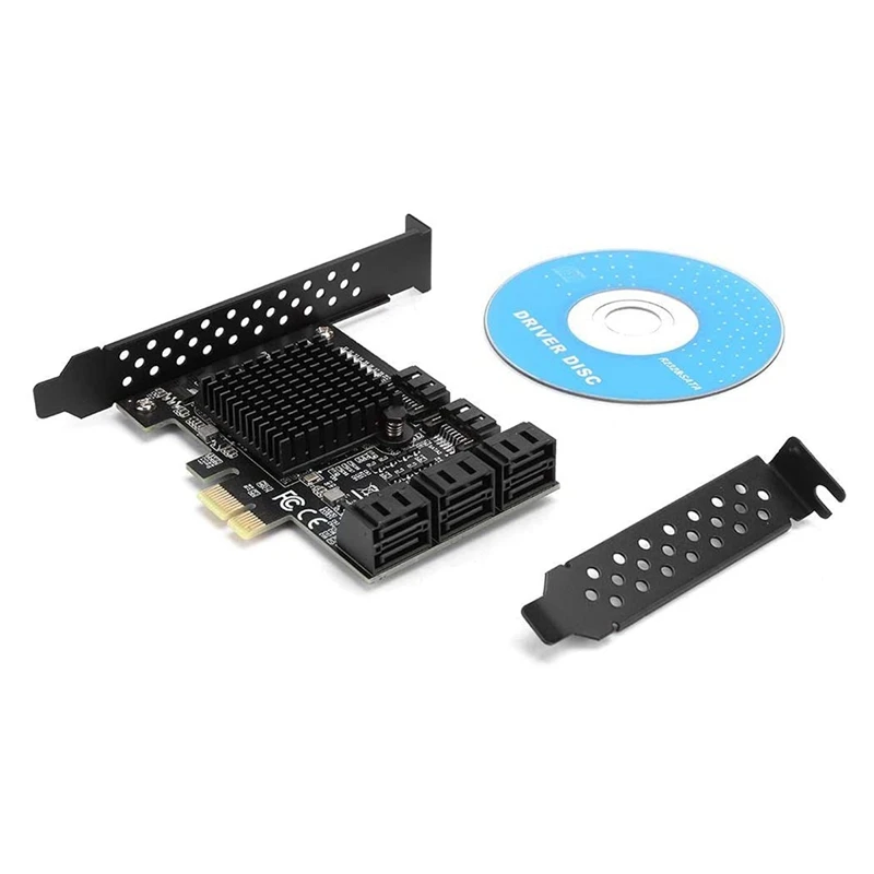 Expansion Card Module, PCI-E To SATA 3.0 Controller Expansion Card, 8 Port Expansion Card, PCI-E 1X 2X 4X 8X 16X Card
Expansion Card Module, PCI-E To SATA 3.0 Controller Expansion Card, 8 Port Expansion Card, PCI-E 1X 2X 4X 8X 16X Card