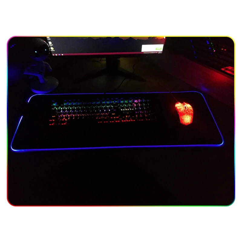 RGB коврик для мыши, Настольный коврик XXL, компьютерный коврик для мыши, 12 светодиосветодиодный, Настольный коврик для мыши, 24 шара
RGB коврик для мыши, Настольный коврик XXL, компьютерный коврик для мыши, 12 светодиосветодиодный, Настольный коврик для мыши, 24 шара