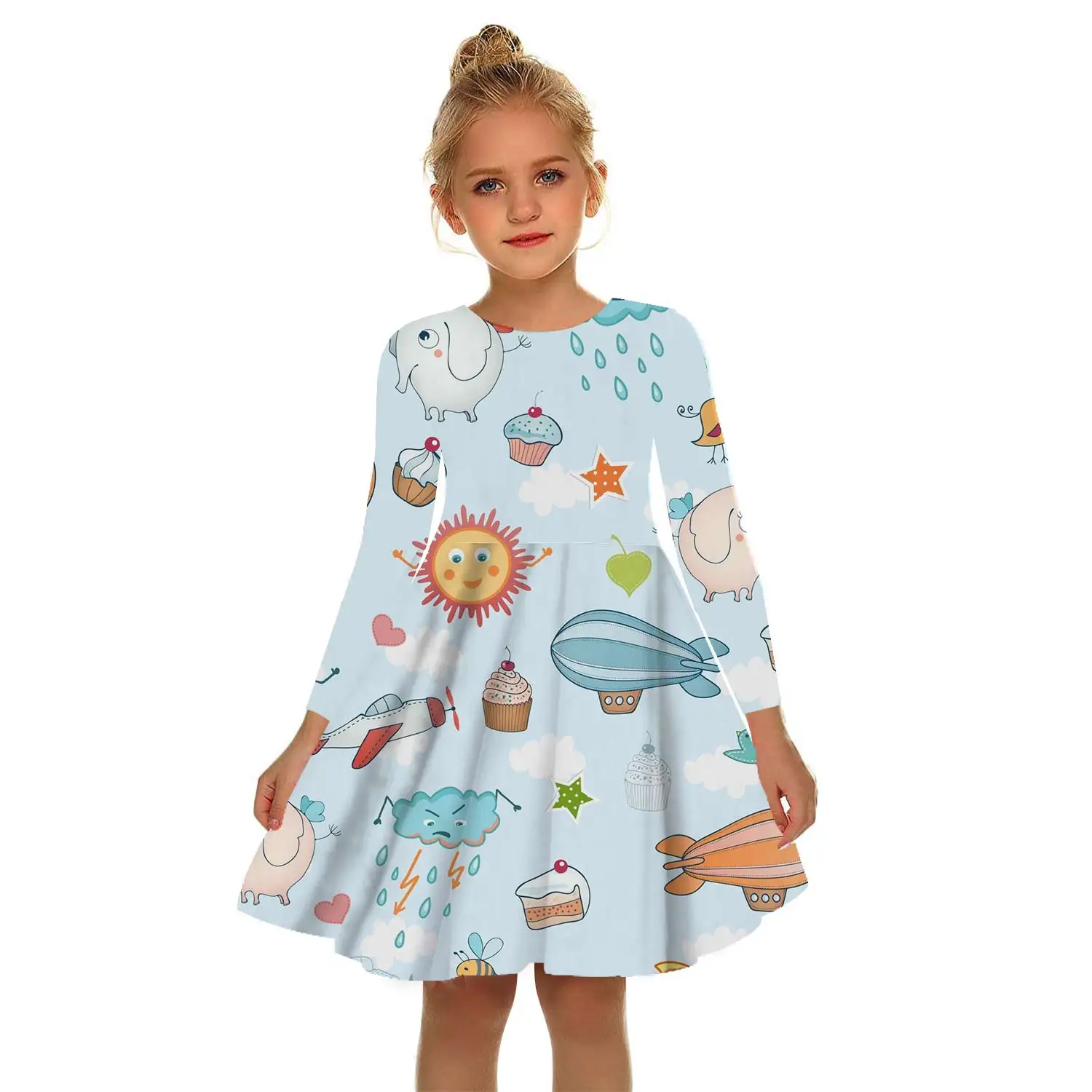 Girls Birthday Dress Cartoon Car 3D Printing Princess Costume Party Cosplay Girl Sweet Fresh Summer Dress
Girls Birthday Dress Cartoon Car 3D Printing Princess Costume Party Cosplay Girl Sweet Fresh Summer Dress