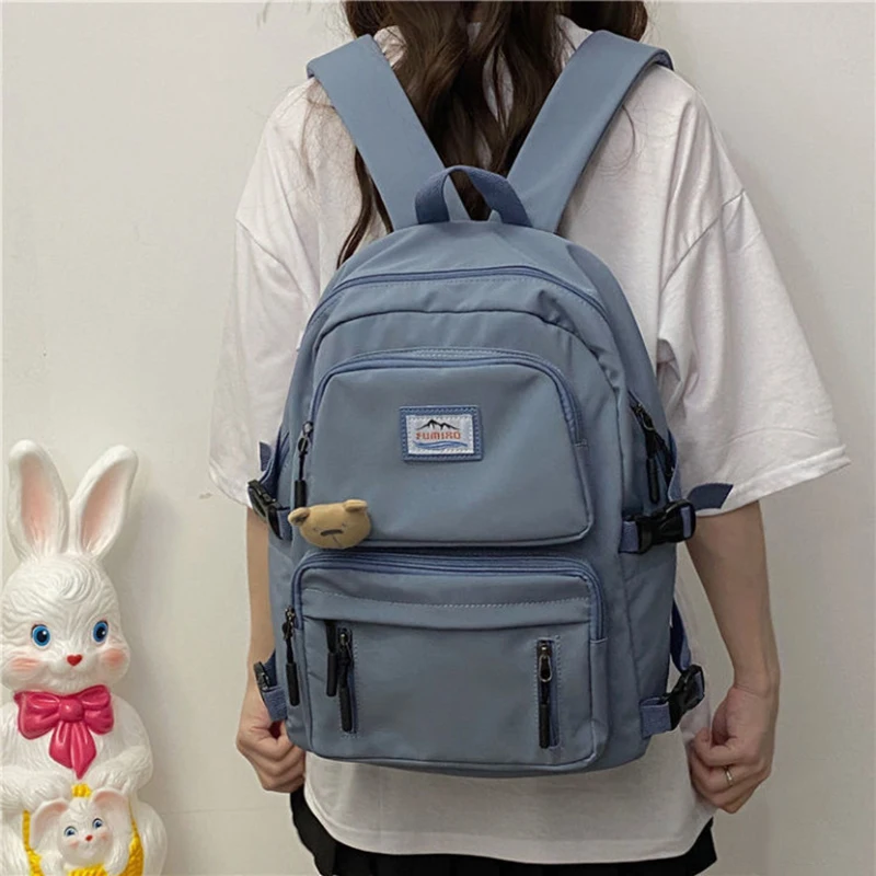 Japanese Kawaii bear Teenager famale Backpack ins Fashion Cute Zipper women School bag harajuku Vintage big capacity Travel Bag
Japanese Kawaii bear Teenager famale Backpack ins Fashion Cute Zipper women School bag harajuku Vintage big capacity Travel Bag