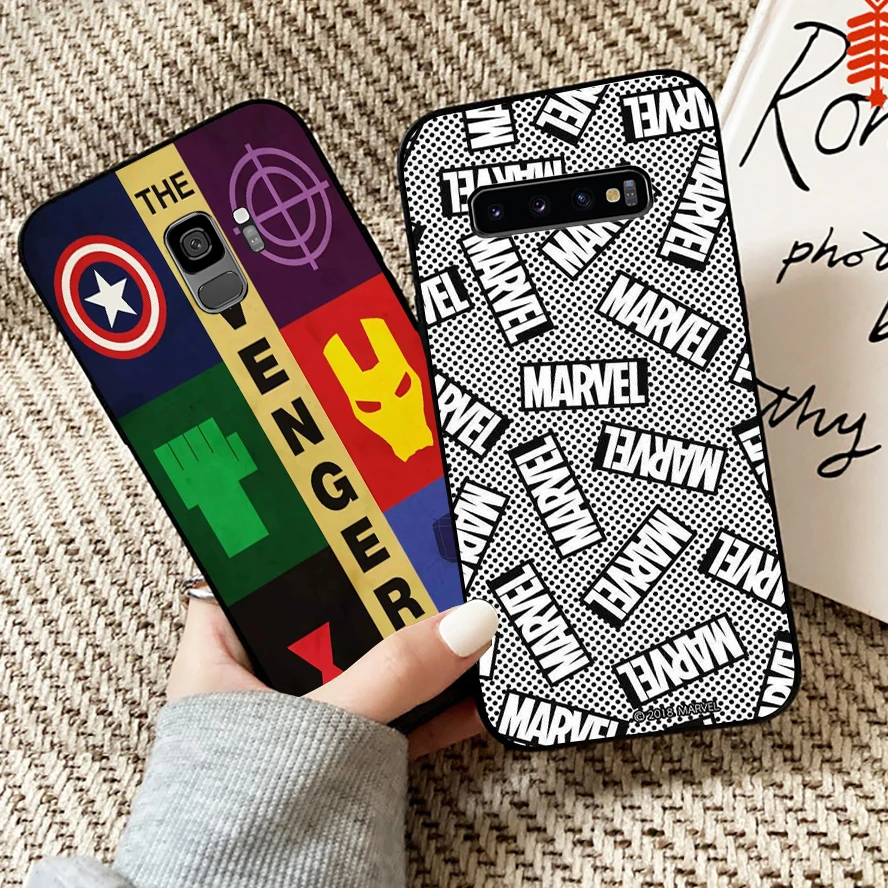 Marvel Avengers Logo Phone Case For Samsung Galaxy S10 S9 S8 Plus Lite S10E For Samsung S10 5G Liquid Silicon Carcasa 
Marvel Avengers Logo Phone Case For Samsung Galaxy S10 S9 S8 Plus Lite S10E For Samsung S10 5G Liquid Silicon Carcasa