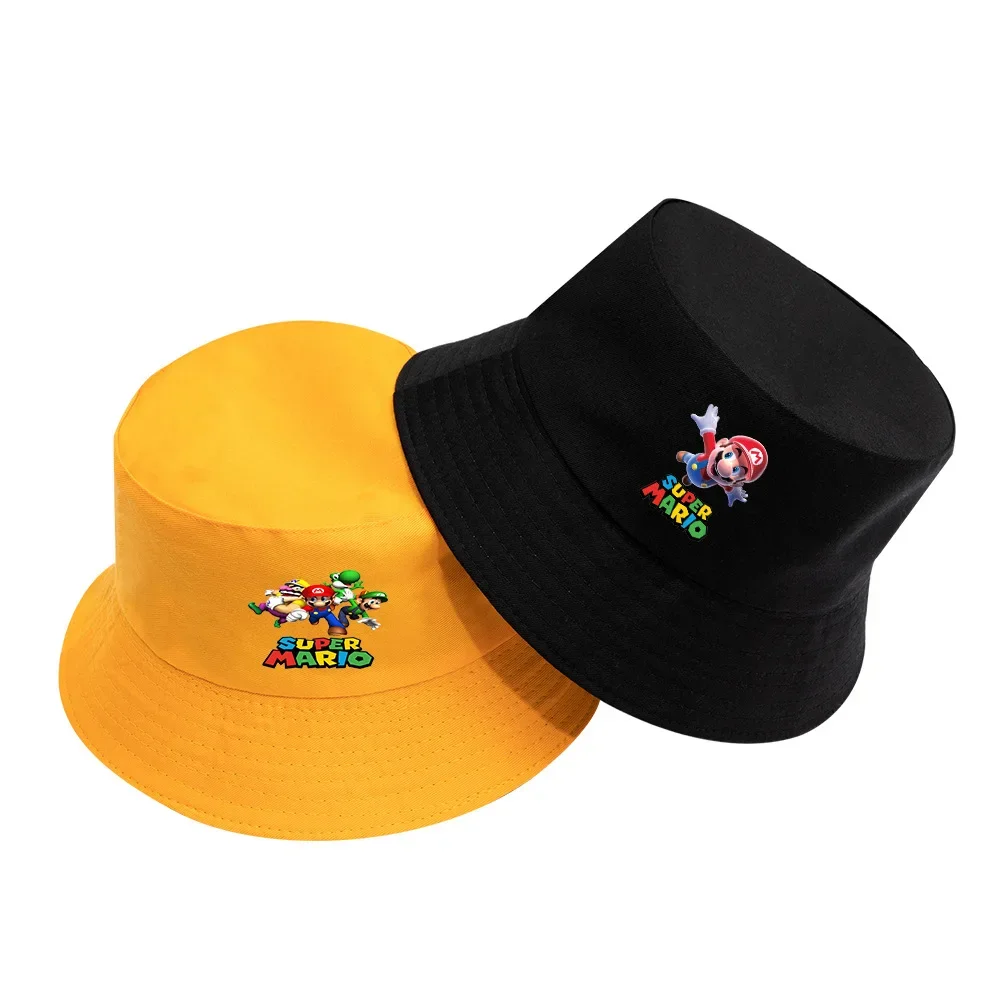 Super Mario Peripheral Fisherman Hat Outdoor Sun Hat Summer Men's Versatile Simple Hat Cartoon Print Sun Hat The Best Gift
Super Mario Peripheral Fisherman Hat Outdoor Sun Hat Summer Men's Versatile Simple Hat Cartoon Print Sun Hat The Best Gift