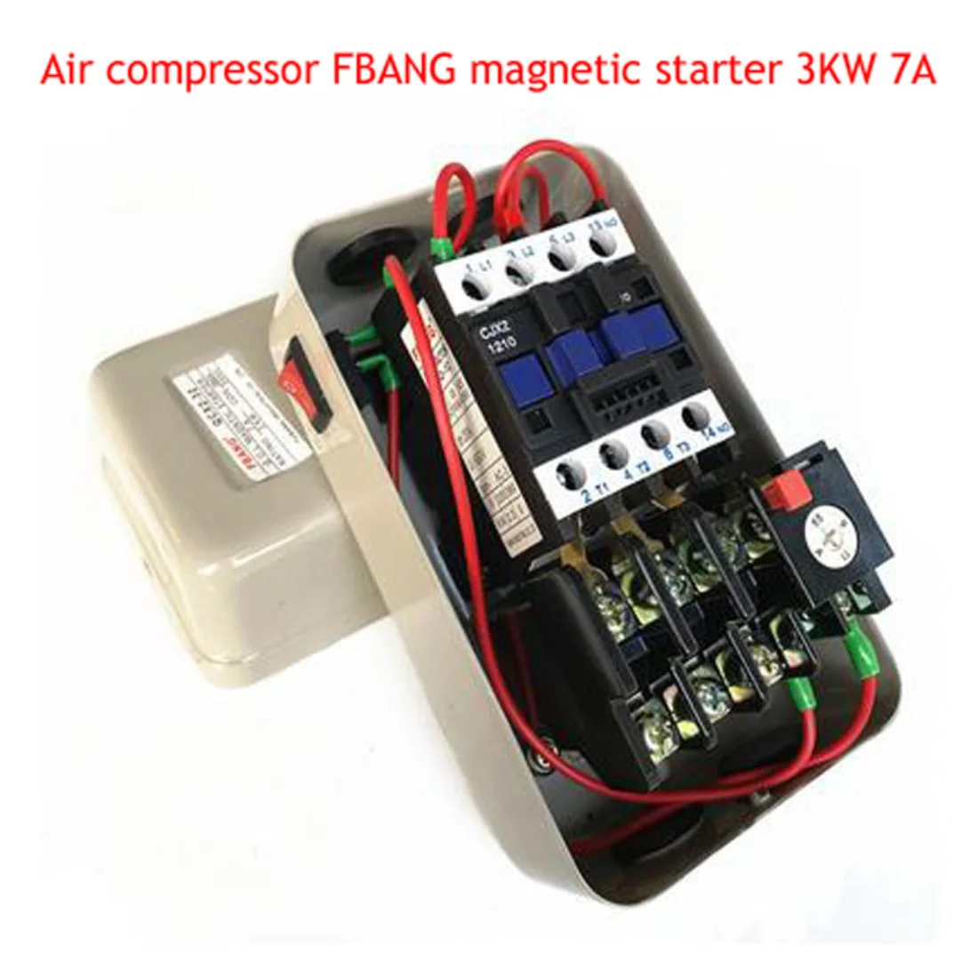 1PC Vertical Horizontal Magnetic Starter Engineering Plastic Pressure Switch Air Compressor Accessories
1PC Vertical Horizontal Magnetic Starter Engineering Plastic Pressure Switch Air Compressor Accessories
