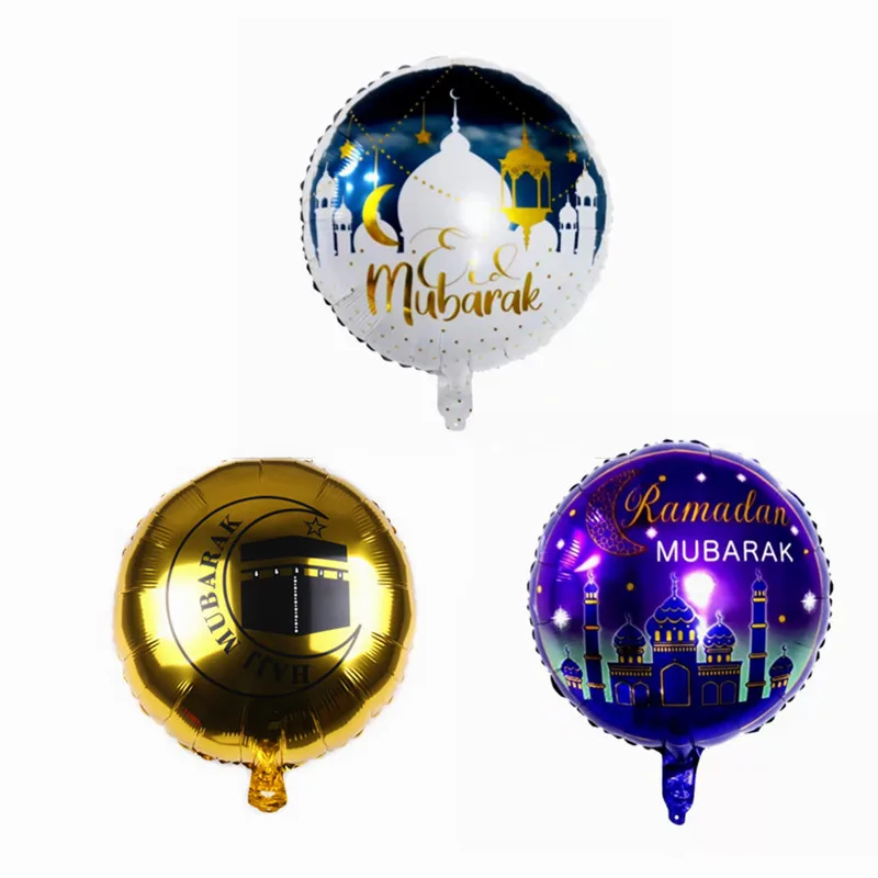 Круглые фольгированные воздушные шары Eid Mubarak Рамадан Kareem Eid украшения замок Звезда Луна гелий Al-Fitr Globos товары Вечерние
Круглые фольгированные воздушные шары Eid Mubarak Рамадан Kareem Eid украшения замок Звезда Луна гелий Al-Fitr Globos товары Вечерние