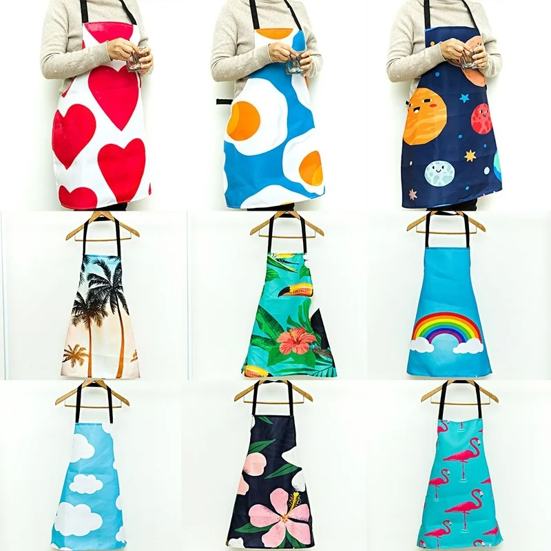Fashion Digital Printing Apron Waterproof and Oil-Proof Household Apron Kitchen Sleeveless Apron Apron
Fashion Digital Printing Apron Waterproof and Oil-Proof Household Apron Kitchen Sleeveless Apron Apron