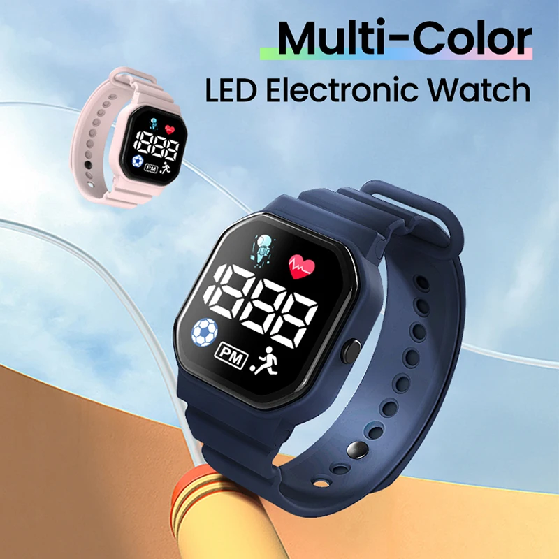 Waterproof Watches Women Led Smart Display Men Sports Watch for Kids Men Women Sports Wrist Watch Student Electronic Clock New
Waterproof Watches Women Led Smart Display Men Sports Watch for Kids Men Women Sports Wrist Watch Student Electronic Clock New
