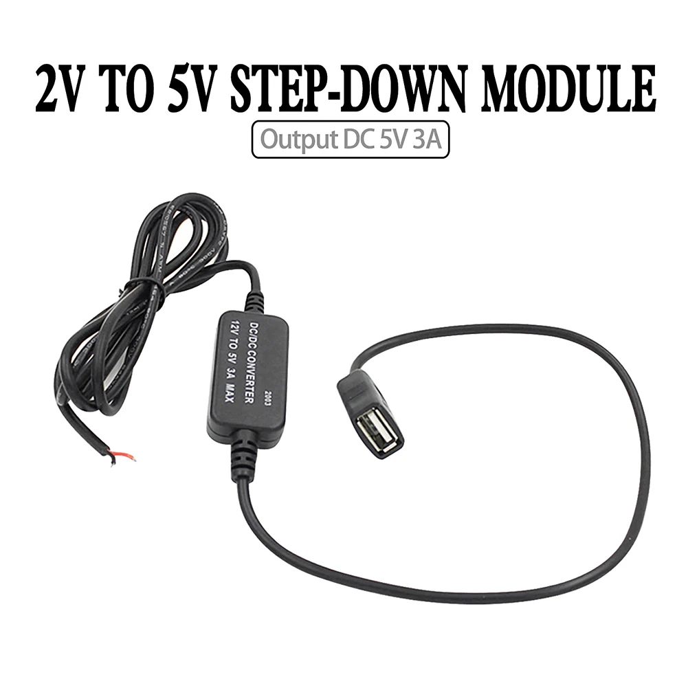 Automotive DC Converter Transformer Module 12V To 5V 3A Power Adapter DC-DC Step Down Converter Power Supply Module
Automotive DC Converter Transformer Module 12V To 5V 3A Power Adapter DC-DC Step Down Converter Power Supply Module