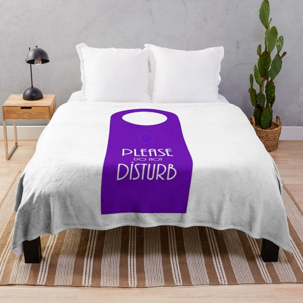 Please do not disturb Throw Blanket Luxury Blanket Blanket Luxury Brand Velvet Beautiful Blankets
Please do not disturb Throw Blanket Luxury Blanket Blanket Luxury Brand Velvet Beautiful Blankets