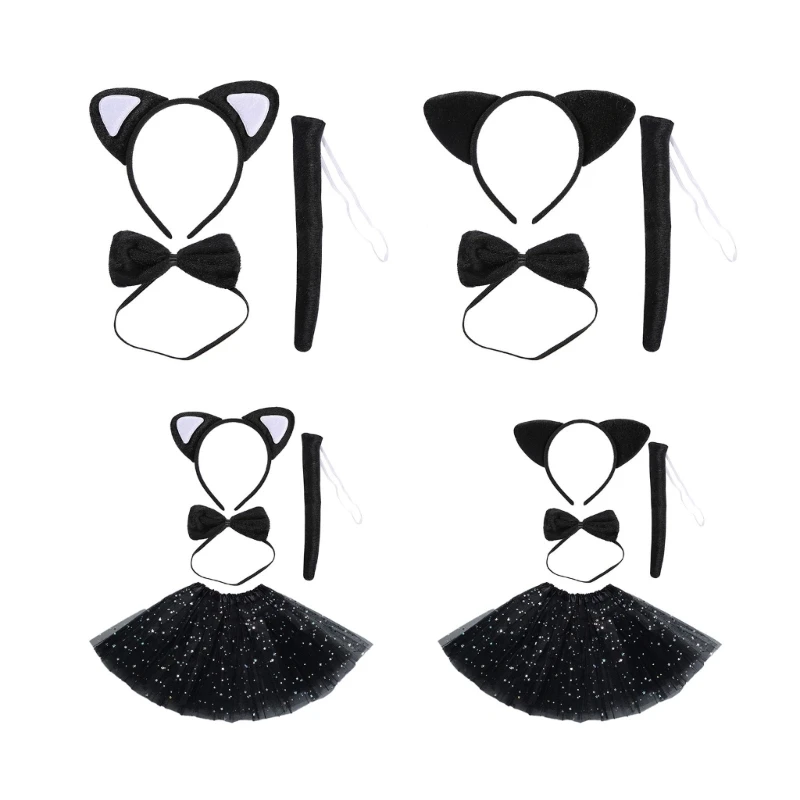 50JB Cartoon Animal Cat Kitten Headband Lovely Tail Skirt Hair Hoop Stage Costume
50JB Cartoon Animal Cat Kitten Headband Lovely Tail Skirt Hair Hoop Stage Costume