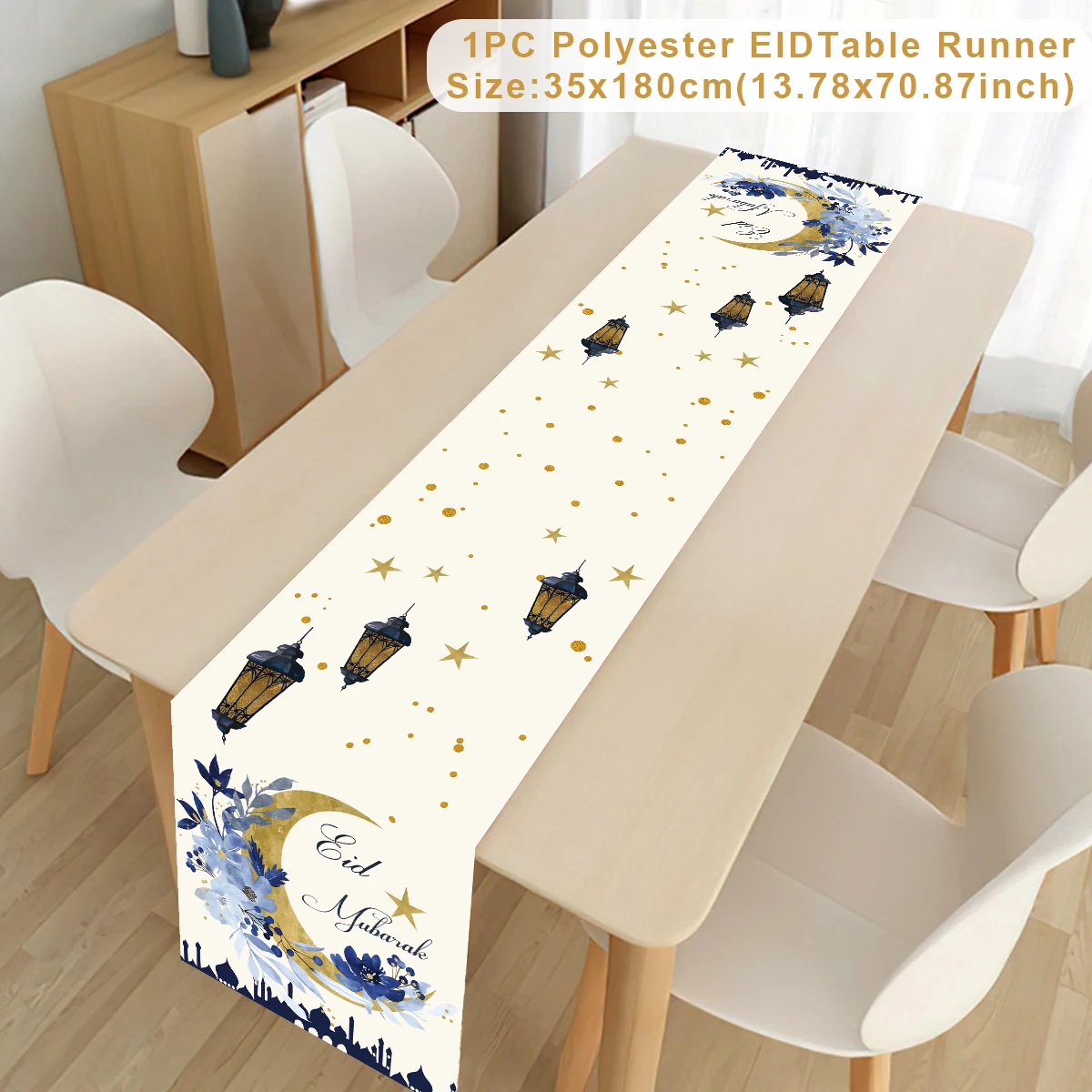 Настольная дорожка для Рамадана FENGRISE
Настольная дорожка для Рамадана FENGRISE