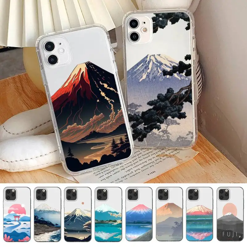 YNDFCNB Mount Fuji Phone Case For iPhone 14 13 12 11 Pro Max Mini X Xs XR 6 7 8 Plus SE 2020 Transparent Case
YNDFCNB Mount Fuji Phone Case For iPhone 14 13 12 11 Pro Max Mini X Xs XR 6 7 8 Plus SE 2020 Transparent Case
