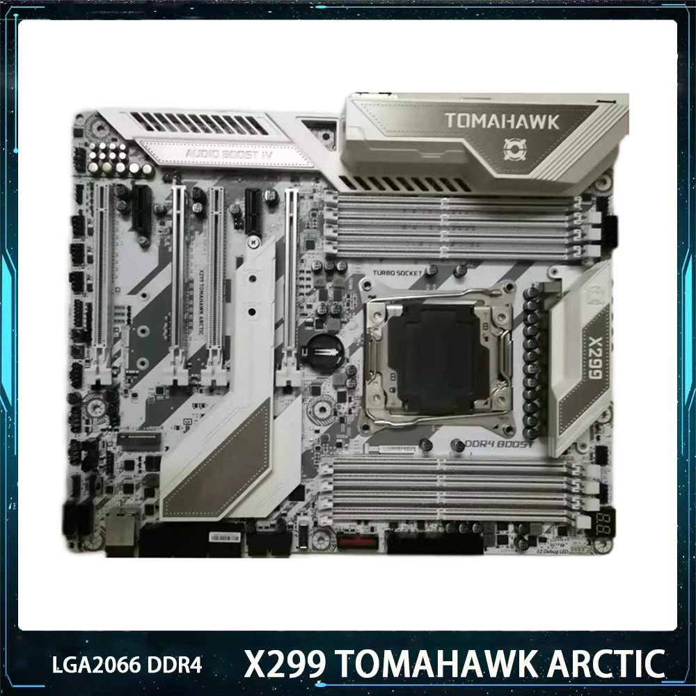 X299 TOMAHAWK ARCTIC For Msi LGA2066 Support I9-7900X I7-7820X DDR4 ATX Desktop Motherboard High Quality
X299 TOMAHAWK ARCTIC For Msi LGA2066 Support I9-7900X I7-7820X DDR4 ATX Desktop Motherboard High Quality