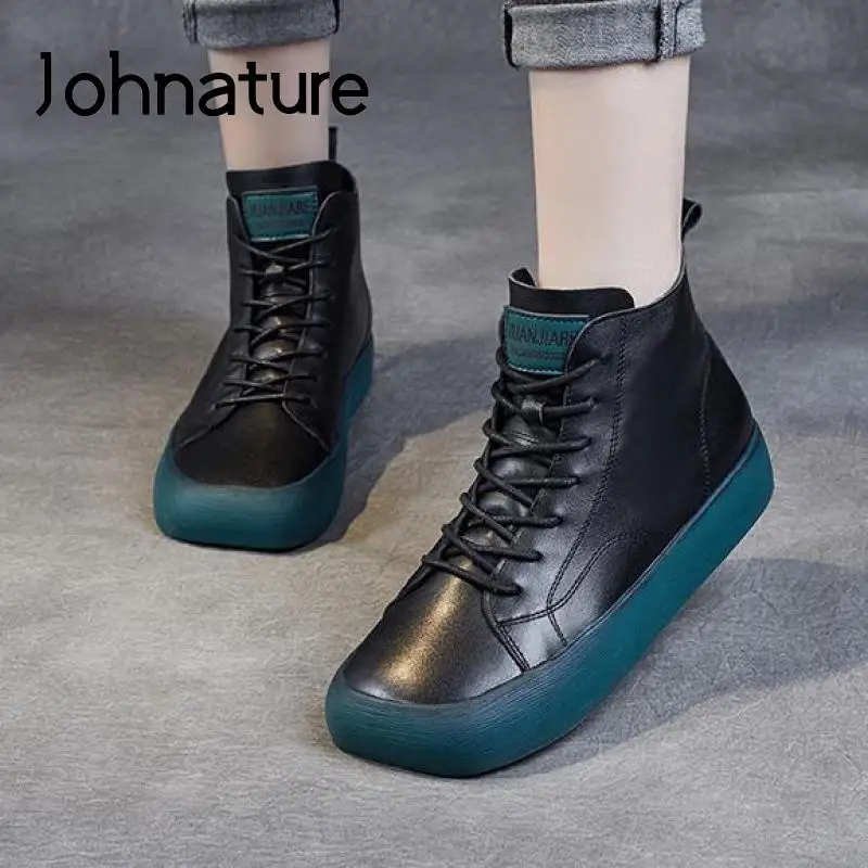 Женские ботинки ручной работы Johnature, из натуральной кожи, на шнуровке, с круглым носком, на плоской подошве, лаконичные, обувь на платформе дл...
Женские ботинки ручной работы Johnature, из натуральной кожи, на шнуровке, с круглым носком, на плоской подошве, лаконичные, обувь на платформе дл...