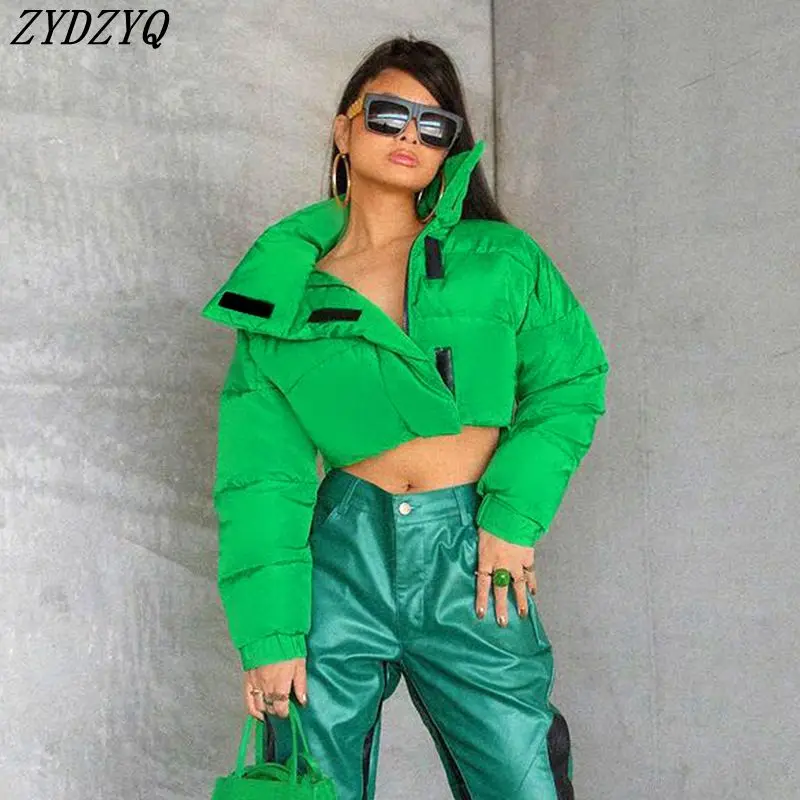 ZYDZYQ Short Coat Winter Long Sleeve Cardigan Jacket Cotton Filled Women's Clothes Casual Harajuku Clothes Streetwear Wholesale
ZYDZYQ Short Coat Winter Long Sleeve Cardigan Jacket Cotton Filled Women's Clothes Casual Harajuku Clothes Streetwear Wholesale
