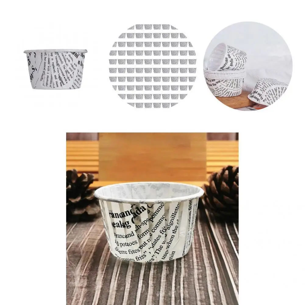 100Pcs Cupcake Cup Durable Greaseproof Thickened Desserts Candies Cupcake Cup for Bakery Baking Cup Cupcake Liner
100Pcs Cupcake Cup Durable Greaseproof Thickened Desserts Candies Cupcake Cup for Bakery Baking Cup Cupcake Liner