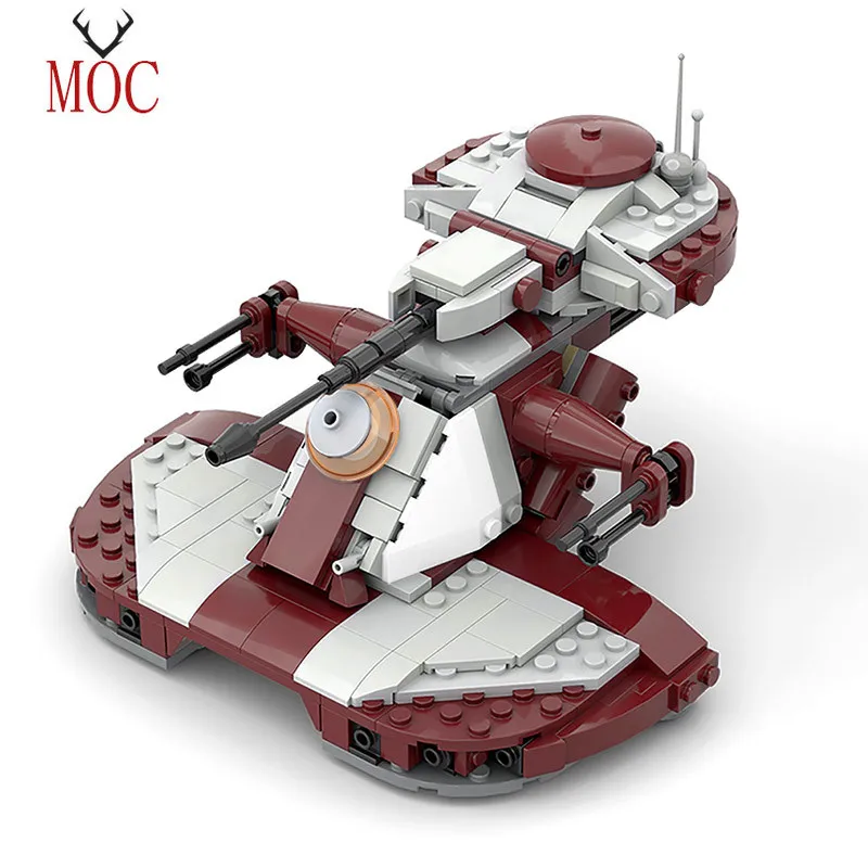 MOC Star Movie The Republic Space Tank Fighter Building Blocks Kit Military Wars Arms Plane Snowspeeder Vehicle Idea Toys Gifts
MOC Star Movie The Republic Space Tank Fighter Building Blocks Kit Military Wars Arms Plane Snowspeeder Vehicle Idea Toys Gifts