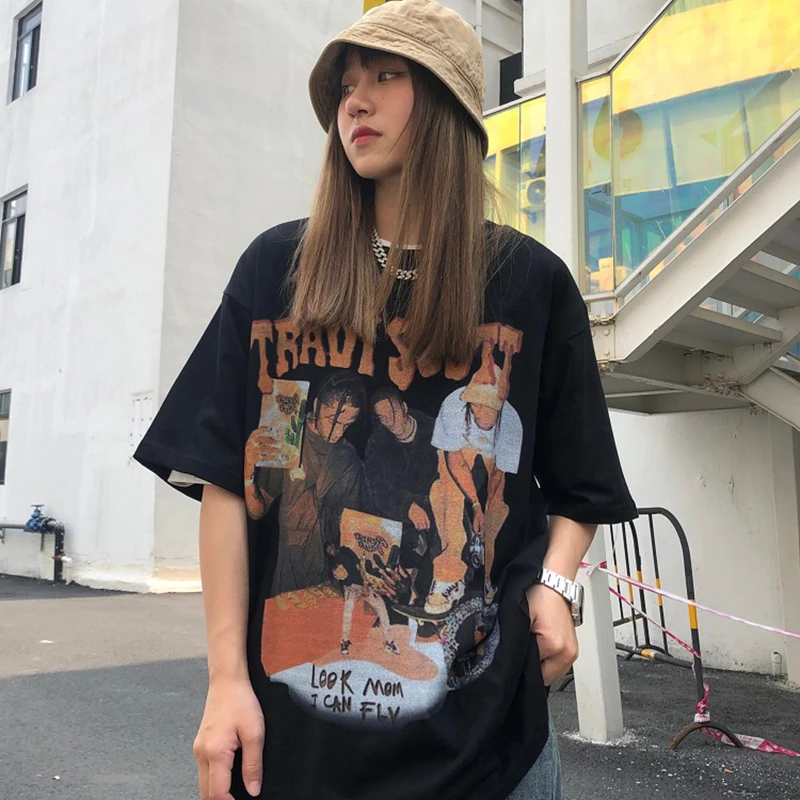 DAYIFUN T-shirts Women Vintage Short Sleeves Oversize O-Neck Tops Graphic Figure Printing Clothing Tees Y2k Clothes HipHop Style
DAYIFUN T-shirts Women Vintage Short Sleeves Oversize O-Neck Tops Graphic Figure Printing Clothing Tees Y2k Clothes HipHop Style