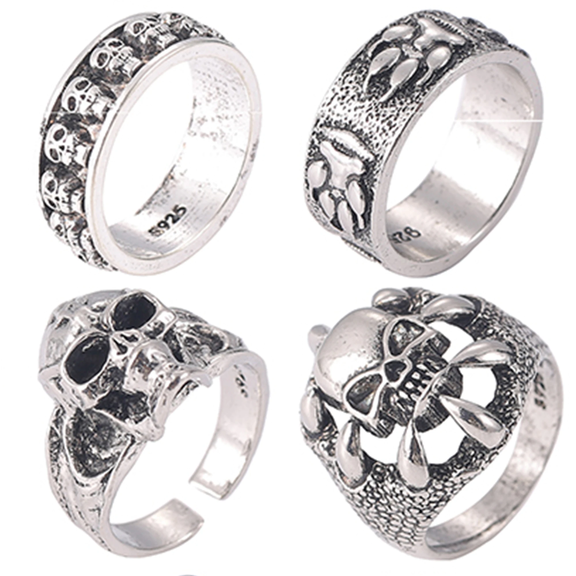 Hyperbole Men Women Skull Dragon Eye Wolf Frog Snake Eagle Claw Alloy Rings For Vintage Metal Party Jewelry Gift Ring
Hyperbole Men Women Skull Dragon Eye Wolf Frog Snake Eagle Claw Alloy Rings For Vintage Metal Party Jewelry Gift Ring