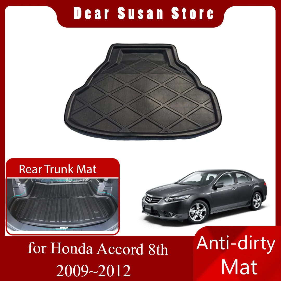 Rear Trunk Mat for Honda Accord 8th Acura TSX Inspire Perdana 2009~2012 Tray Liner Floor Pad Space Boot Carg Cover Accessories 
Rear Trunk Mat for Honda Accord 8th Acura TSX Inspire Perdana 2009~2012 Tray Liner Floor Pad Space Boot Carg Cover Accessories