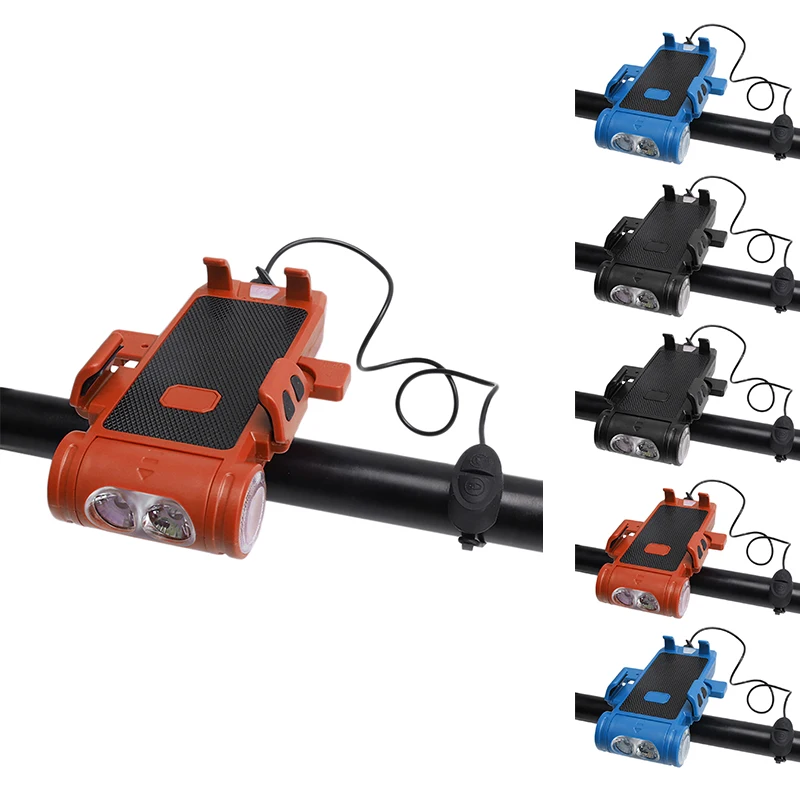 Multi-Function Bike Light USB Rechargeable Bicycle Flashlight Bike Phone Holder Power Bank MTB Cycling Front Light
Multi-Function Bike Light USB Rechargeable Bicycle Flashlight Bike Phone Holder Power Bank MTB Cycling Front Light