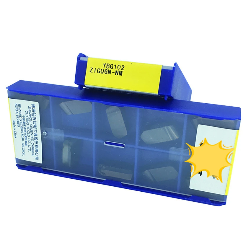 ZC-CT ZIGQ3N-NF YBG102/ZIGQ3N-NM YBG102/ZIGQ4N-NM YBG102/ZIGQ5N-NM YBG102/ZIGQ6N-NM YBG102 CNC carbide inserts 10PCS/BOX
ZC-CT ZIGQ3N-NF YBG102/ZIGQ3N-NM YBG102/ZIGQ4N-NM YBG102/ZIGQ5N-NM YBG102/ZIGQ6N-NM YBG102 CNC carbide inserts 10PCS/BOX