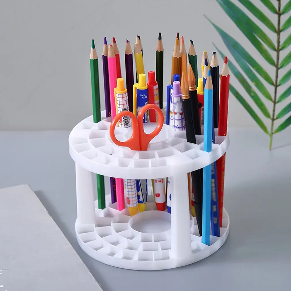 Multi-function Makeup Brush Holder Round 52 Holes Organizer Large Capacity Rack For Cosmetics Drying Pen Holder For Desk
Multi-function Makeup Brush Holder Round 52 Holes Organizer Large Capacity Rack For Cosmetics Drying Pen Holder For Desk