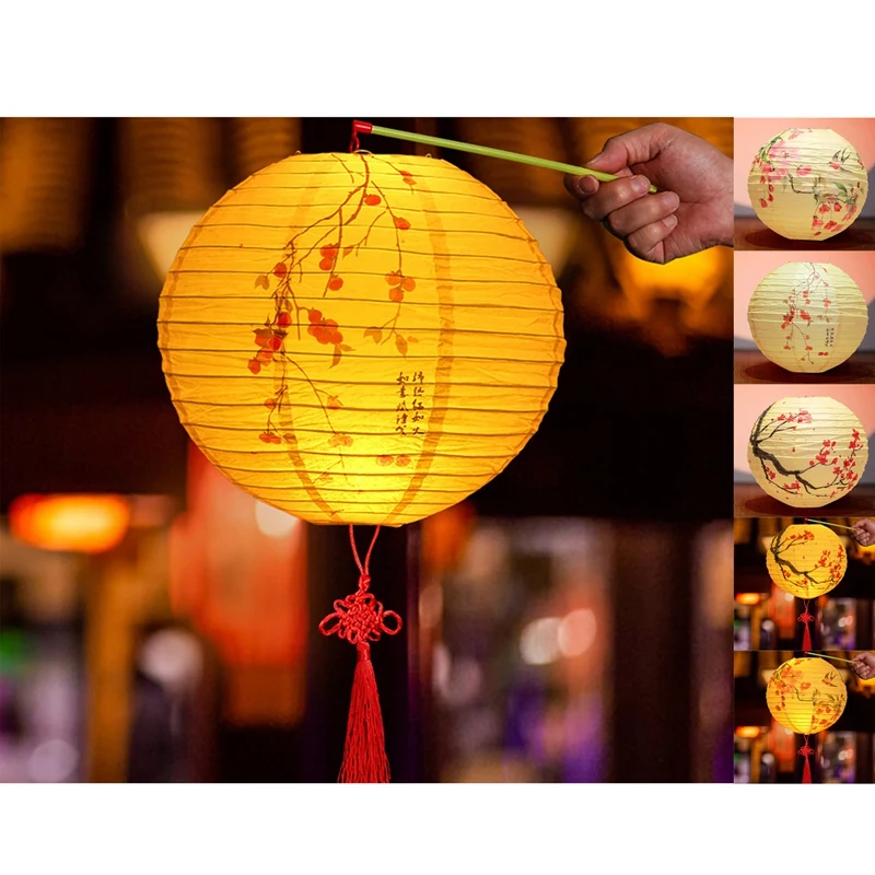 6 Pcs Chinese Paper Lantern,12 Inch Chinese Oriental Style Decorative Party Round Paper Lanterns
6 Pcs Chinese Paper Lantern,12 Inch Chinese Oriental Style Decorative Party Round Paper Lanterns