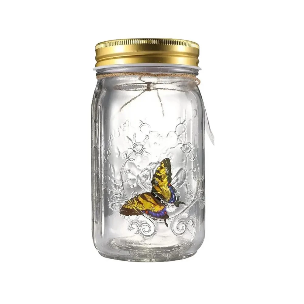 Add Romance to Your Home Simulated Butterfly Bottle Led Glass Lamp Perfect for Bedside or Windowsill Decoration
Add Romance to Your Home Simulated Butterfly Bottle Led Glass Lamp Perfect for Bedside or Windowsill Decoration
