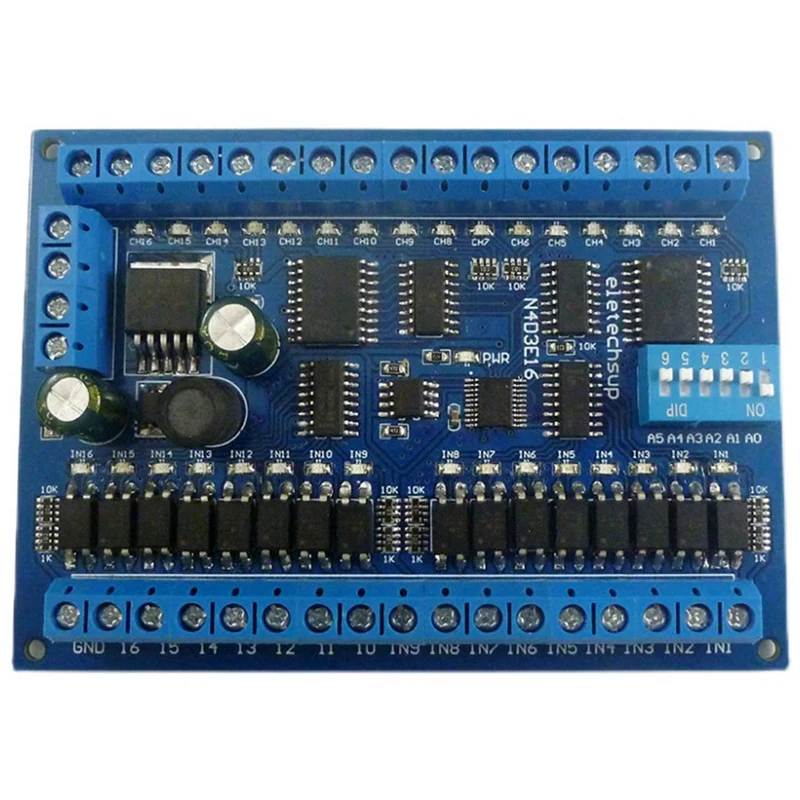 DC 12V 24V 16 вход 16 выход RS485 пульт дистанционного управления PLC IO Плата расширения Modbus RTU модуль
DC 12V 24V 16 вход 16 выход RS485 пульт дистанционного управления PLC IO Плата расширения Modbus RTU модуль