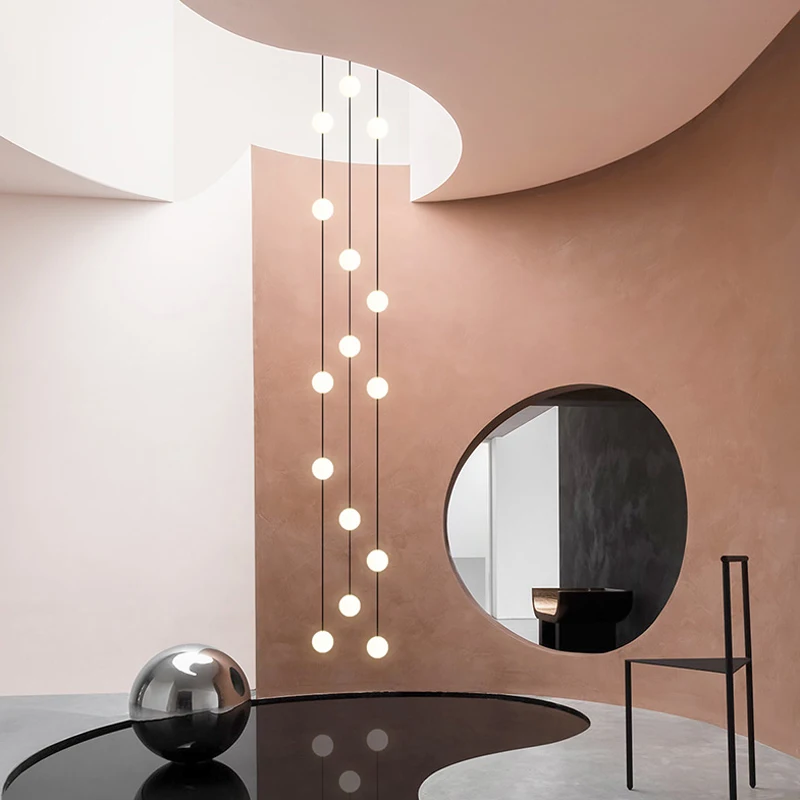Chandelier Stair Modern Suspension Pendant lighting Staircase Hanging Lamps for Ceiling living room Ceiling Chandeliers
Chandelier Stair Modern Suspension Pendant lighting Staircase Hanging Lamps for Ceiling living room Ceiling Chandeliers