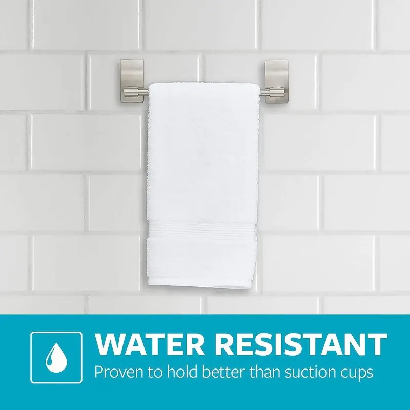 Command Hand Towel Bar with Water Resistant Command Strips, Organize Your Bathroom, Easy to Open Packaging
Command Hand Towel Bar with Water Resistant Command Strips, Organize Your Bathroom, Easy to Open Packaging