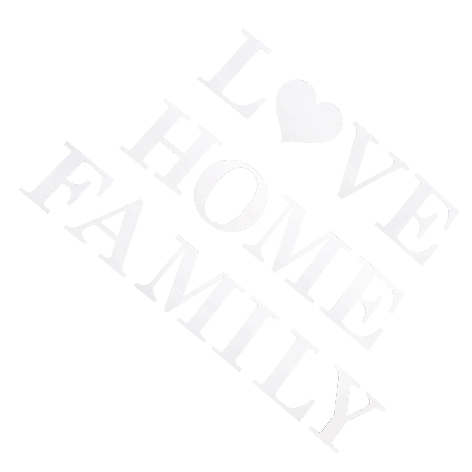 3 Sets Mirror Stickers Chic Delicate Acrylic Home Decal Letters Stickers Wall Stickers Room decor
3 Sets Mirror Stickers Chic Delicate Acrylic Home Decal Letters Stickers Wall Stickers Room decor