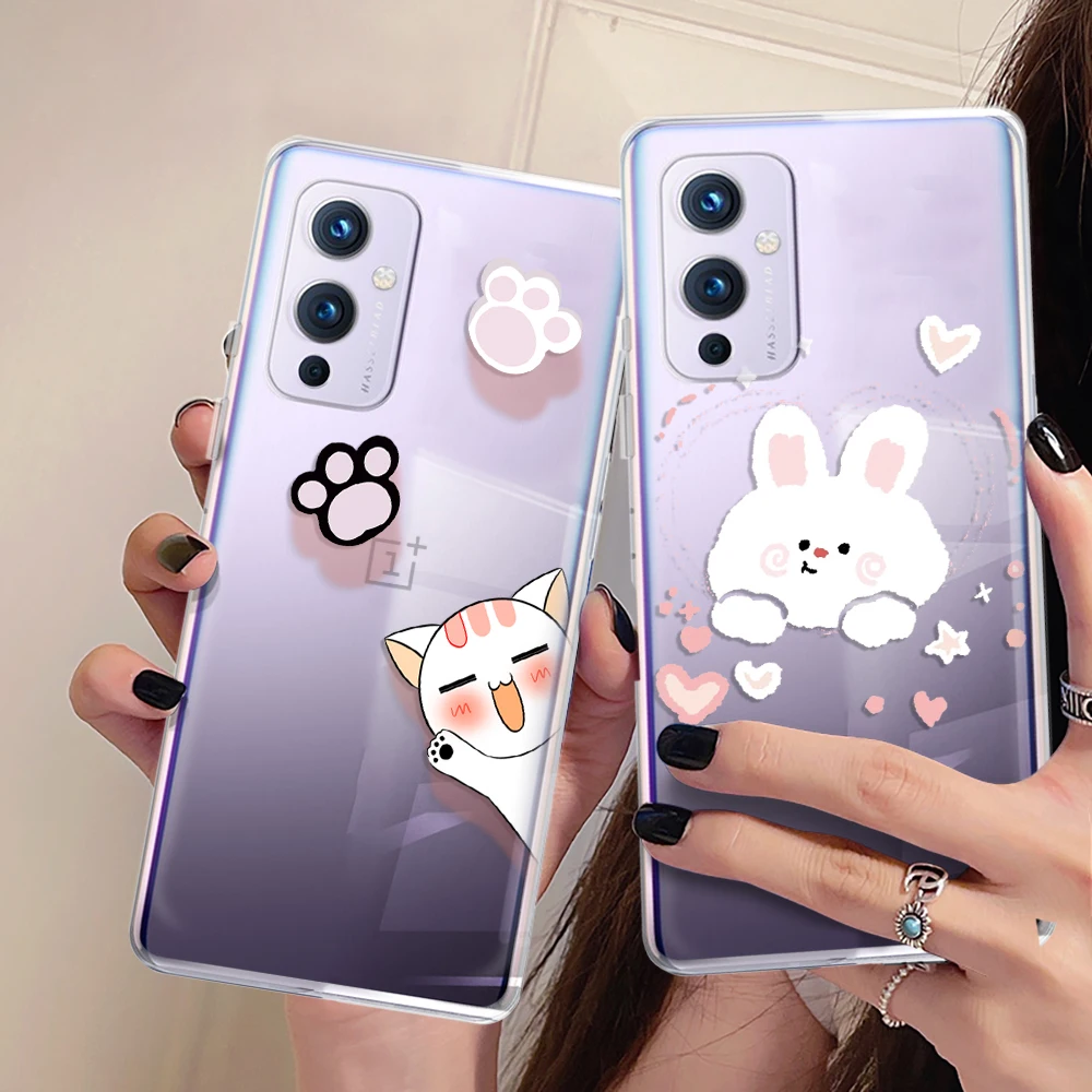 Cartoon Animal Cat Case for OnePlus 7 Pro 8Pro 8T 9R 9Pro 6 6T 7T Z Nord N20 N10 2 5G N100 10Pro Transparent Soft TPU Fundas
Cartoon Animal Cat Case for OnePlus 7 Pro 8Pro 8T 9R 9Pro 6 6T 7T Z Nord N20 N10 2 5G N100 10Pro Transparent Soft TPU Fundas