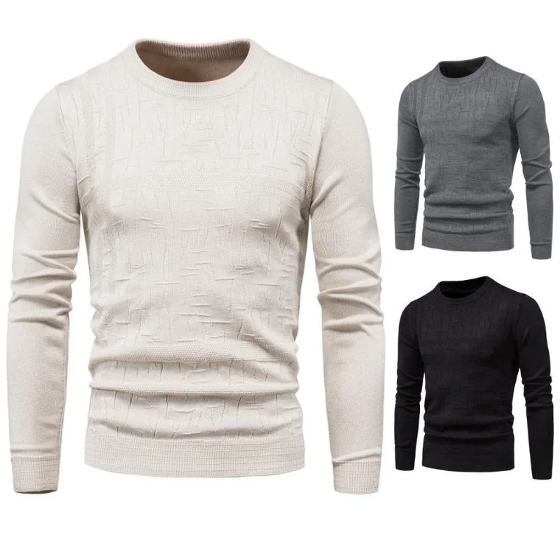 Men's Sweaters Autumn Men Sweater Clothing Bottoming Round Neck Solid Color Long-Sleeved Pullover
Men's Sweaters Autumn Men Sweater Clothing Bottoming Round Neck Solid Color Long-Sleeved Pullover