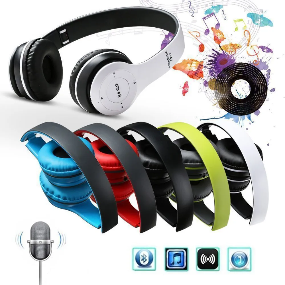 P47 Power Bass Foldable Mini Bluetooth Wireless Headset MP3 Radio FM with Button Control Headphone Fon Telinga
P47 Power Bass Foldable Mini Bluetooth Wireless Headset MP3 Radio FM with Button Control Headphone Fon Telinga