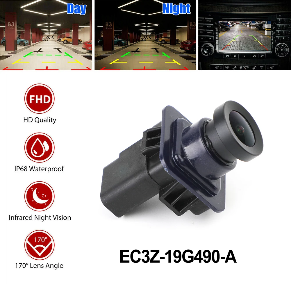 For Ford F-250 F-350 Backup Camera Backup Camera Rear View Camera 5W DC 12V EC3Z-19G490-A IP68 Car Accessories
For Ford F-250 F-350 Backup Camera Backup Camera Rear View Camera 5W DC 12V EC3Z-19G490-A IP68 Car Accessories