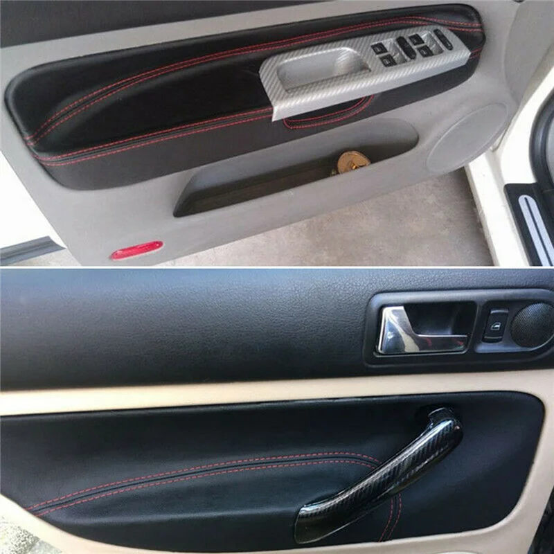 Крышка Дверной Панели LHD для-VW Golf 4 MK4 Jetta 1998-2005, крышка панели подлокотника автомобильной двери, наклейка, отделка, черный с красным
Крышка Дверной Панели LHD для-VW Golf 4 MK4 Jetta 1998-2005, крышка панели подлокотника автомобильной двери, наклейка, отделка, черный с красным