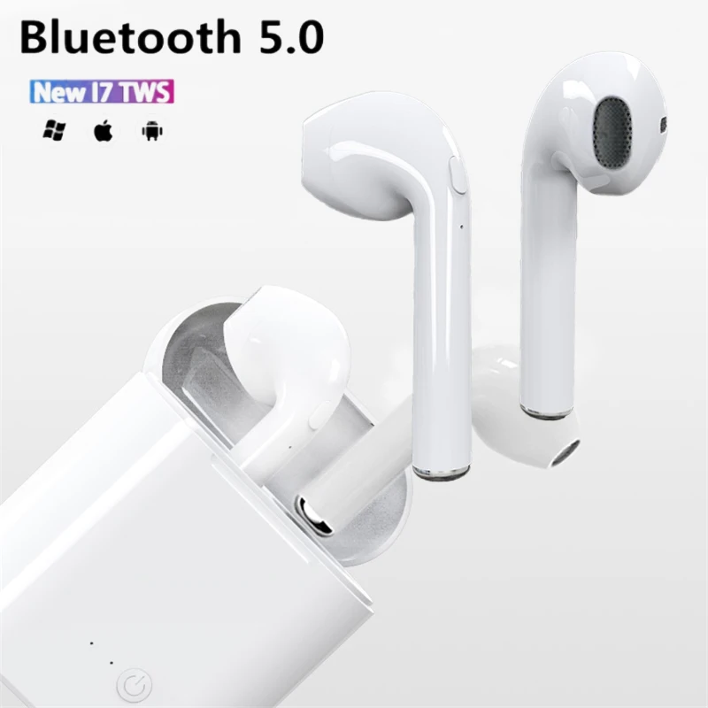 Headphones I7s tws Bluetooth 5.0 Earphones Wireless Headsets Stereo Bass Earbuds In-ear Sport Waterproof Headphone
Headphones I7s tws Bluetooth 5.0 Earphones Wireless Headsets Stereo Bass Earbuds In-ear Sport Waterproof Headphone