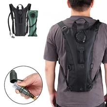 Waterproof Tactical Hydration Backpack with 3L Bladder Outdoor Sport Water Bag Backpacks For Running Cycling Tourism and Camping