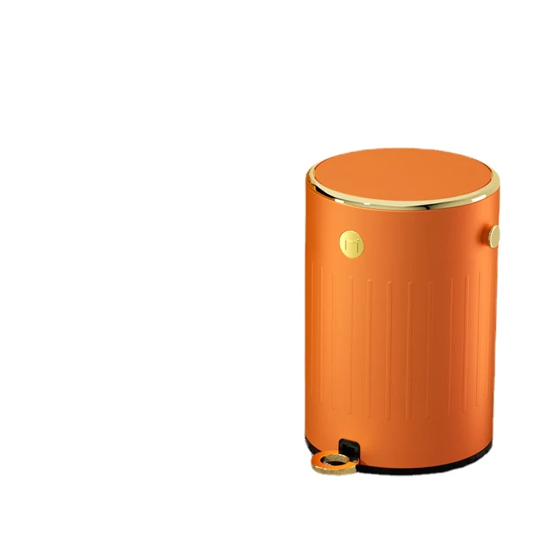 Retro Trash Can Home Living Room With Lid Light Luxury Bathroom Nordic Style Foot Pedal Creative European Style Toilet
Retro Trash Can Home Living Room With Lid Light Luxury Bathroom Nordic Style Foot Pedal Creative European Style Toilet