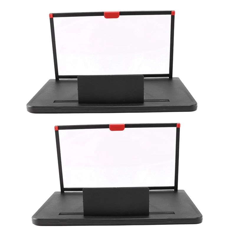 2X Mobile Phone Screen Magnifier 12 Inch 3D HD Video Amplifier Stand Bracket With Movie Game Black Folding Desk Holder
2X Mobile Phone Screen Magnifier 12 Inch 3D HD Video Amplifier Stand Bracket With Movie Game Black Folding Desk Holder