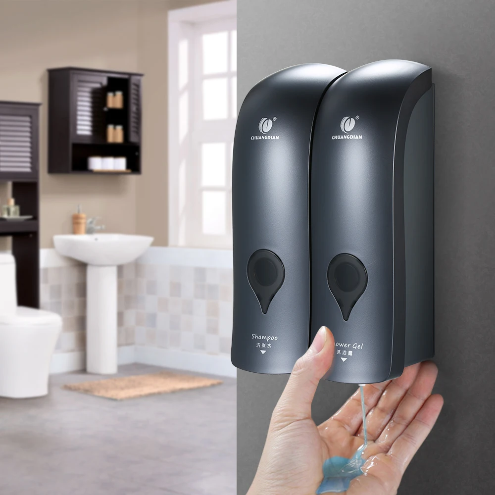 300ml*2 Manual Double-Head Soap Dispenser Wall Mounted Liquid Shampoo Shower Gel Dispenser Bathroom Hote accessories
300ml*2 Manual Double-Head Soap Dispenser Wall Mounted Liquid Shampoo Shower Gel Dispenser Bathroom Hote accessories